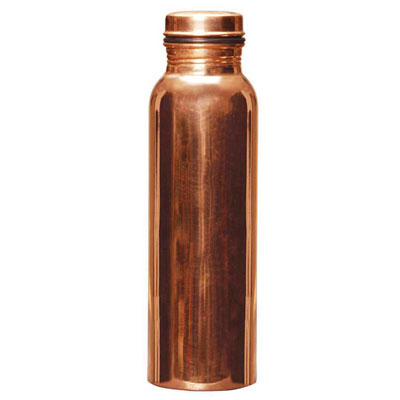 "Copper Water Bottle - 800 Ml - Click here to View more details about this Product